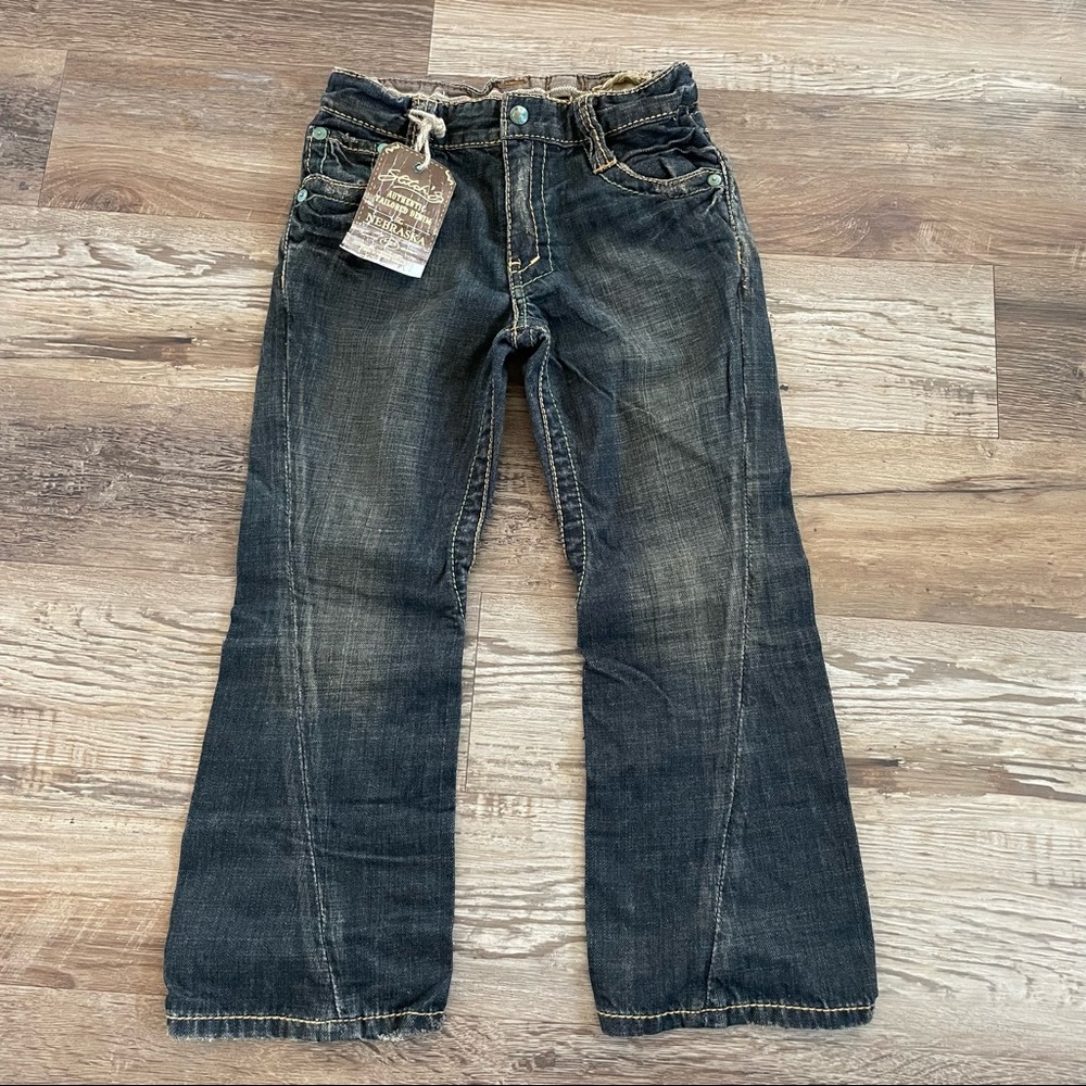 Stitch’s boys boot denim jeans 7 New